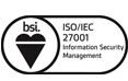 Logo BSI ISO 27001
